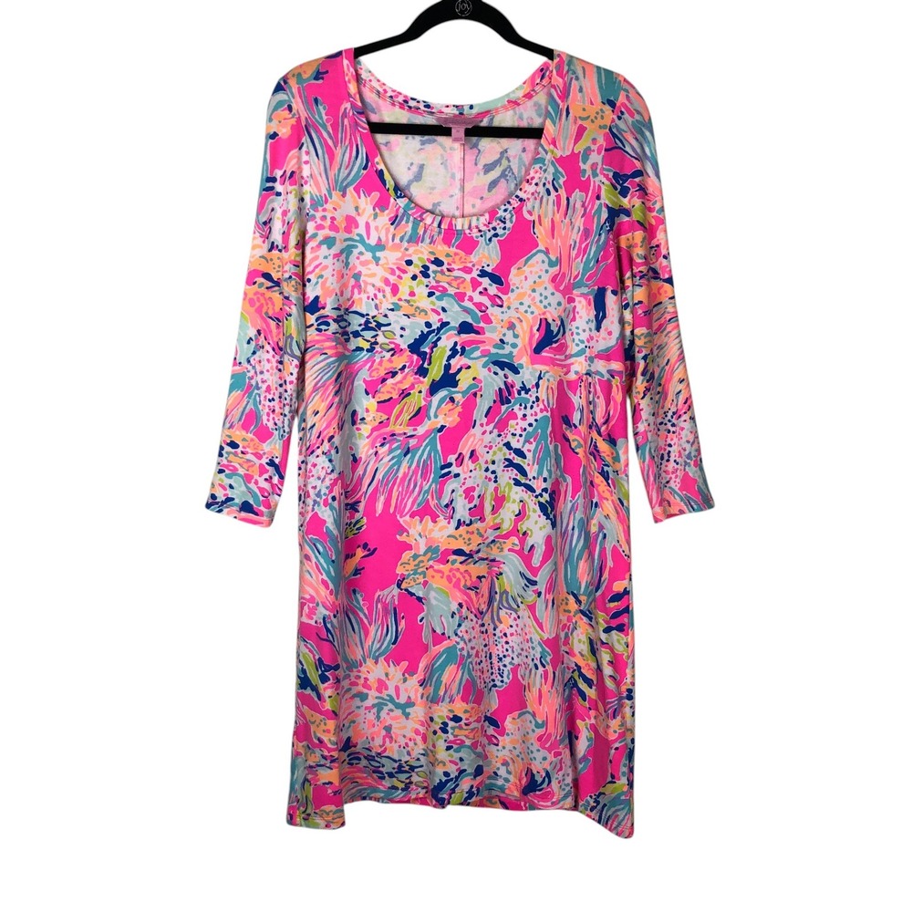 Lilly Pulitzer‎ Devon Dress Size M Beachy Vacation Resortwear
